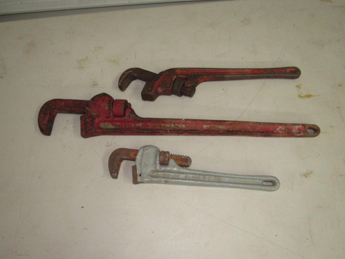 Rigid Pipe Wrenches 1 Aluminum (1 of 1)