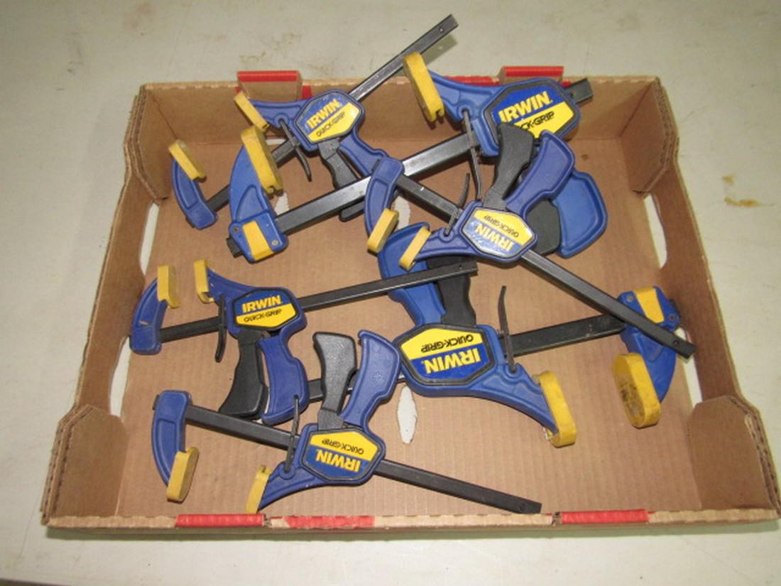 6 Irwin Quick Grip Clamps (1 of 1)