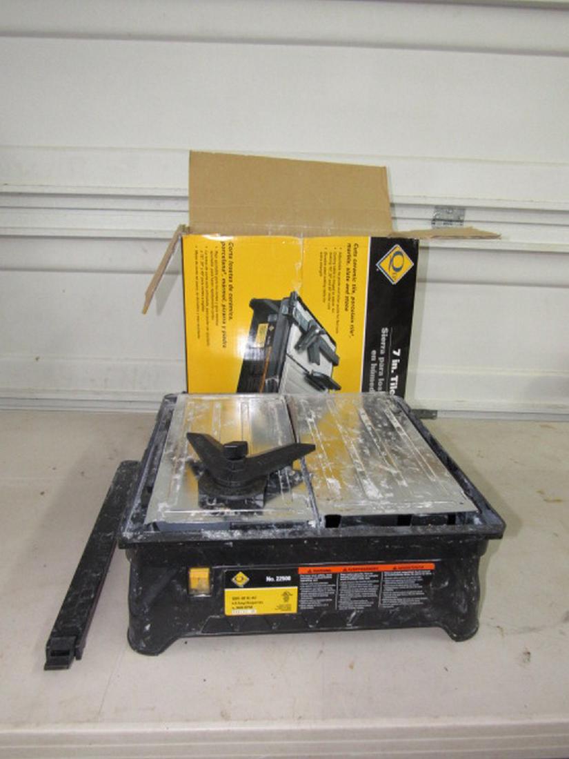 Dewalt 7 Wet Tile Saw No 22500 Jan 02 Dewalt 7 Wet Tile Saw No 22500 Jan 02