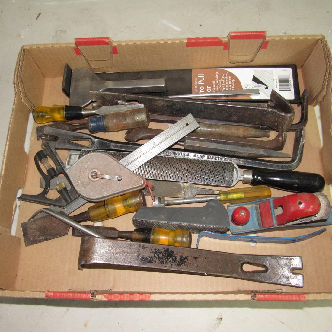 Chisels Planes Pry Bars Pull Bar Square Lot (1 of 2)