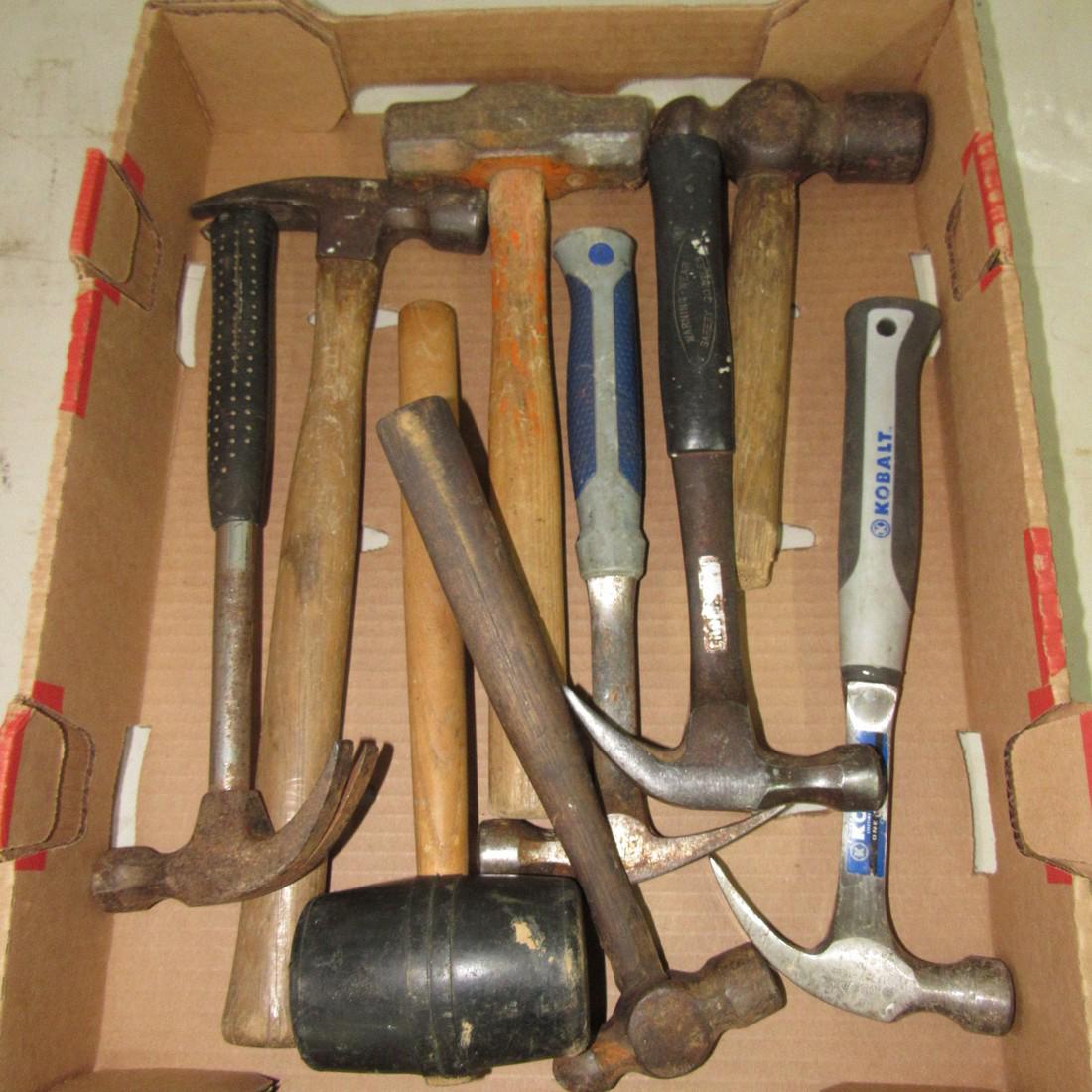 Carpenters Hammer Lump Hammer Lot (1 of 1)