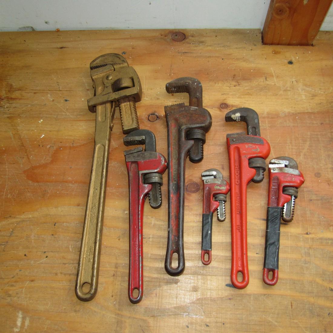 6 Pipe Wrenches (1 of 1)