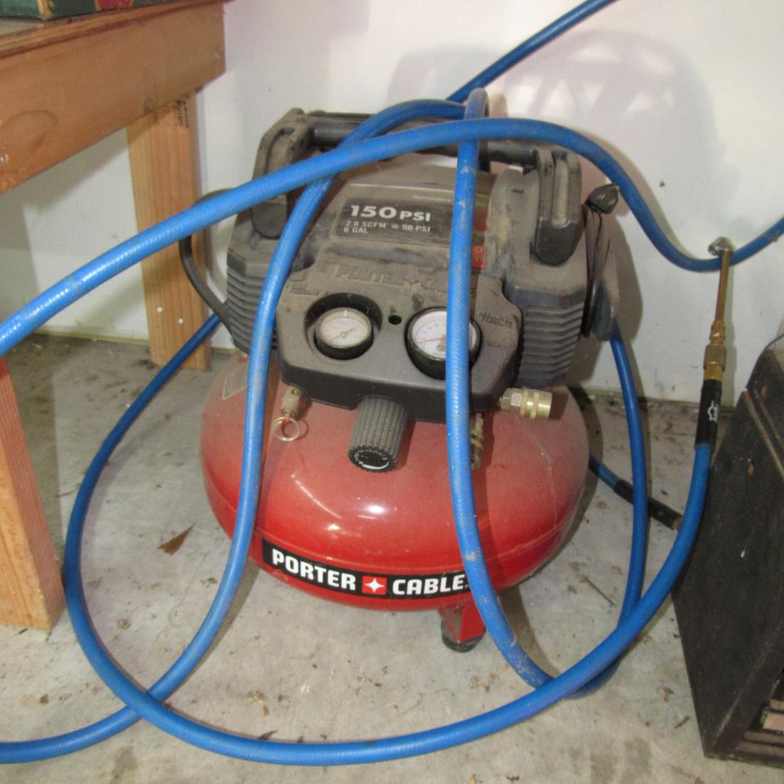 Porter Cable 150psi 6 Gallon Air Compressor (1 of 4)