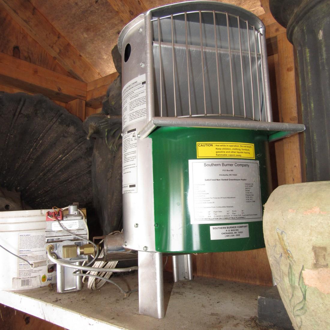 Southern Burner Greenhouse Heater: Greenhouse Heater