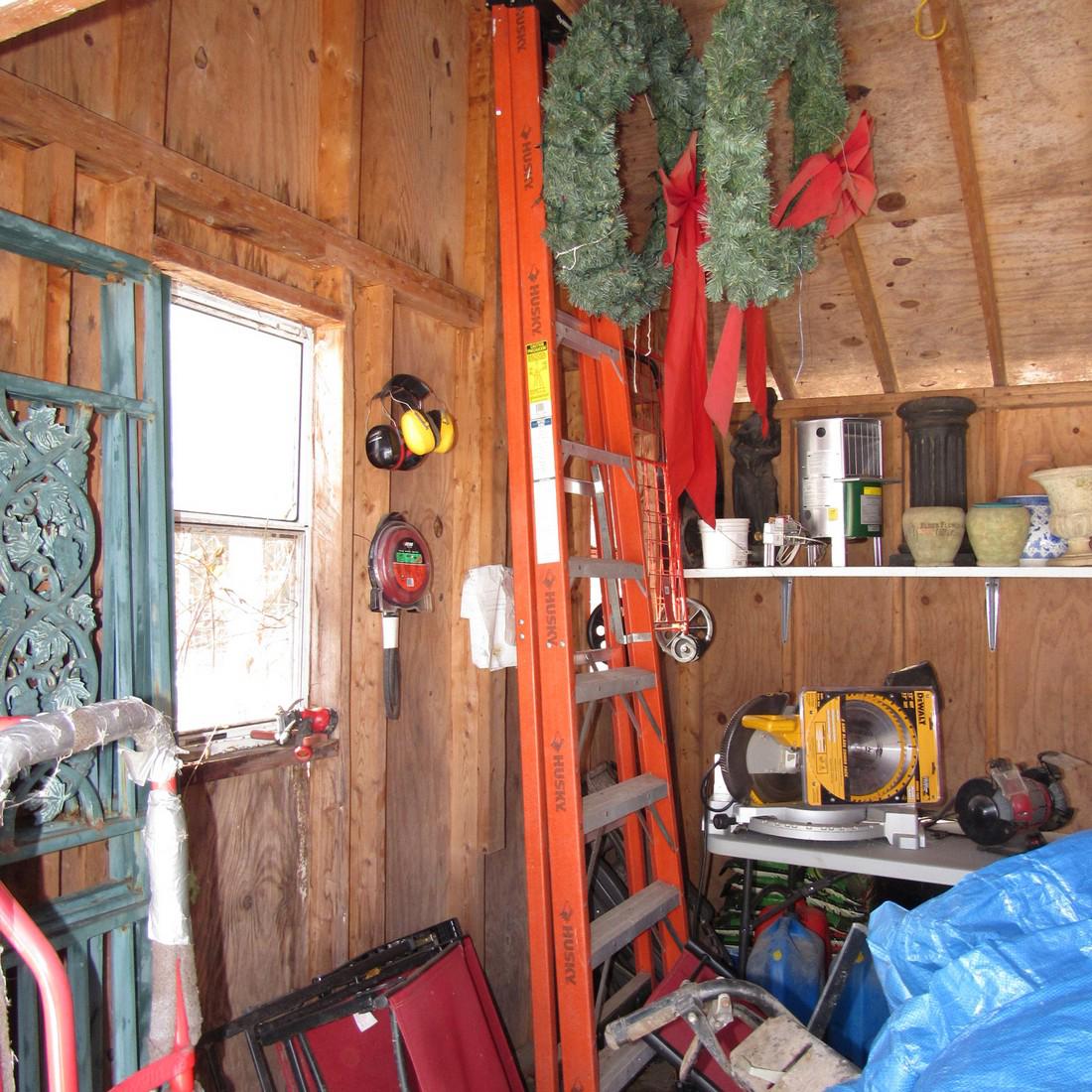 10' Husky Fiberglass Step Ladder (1 of 3)