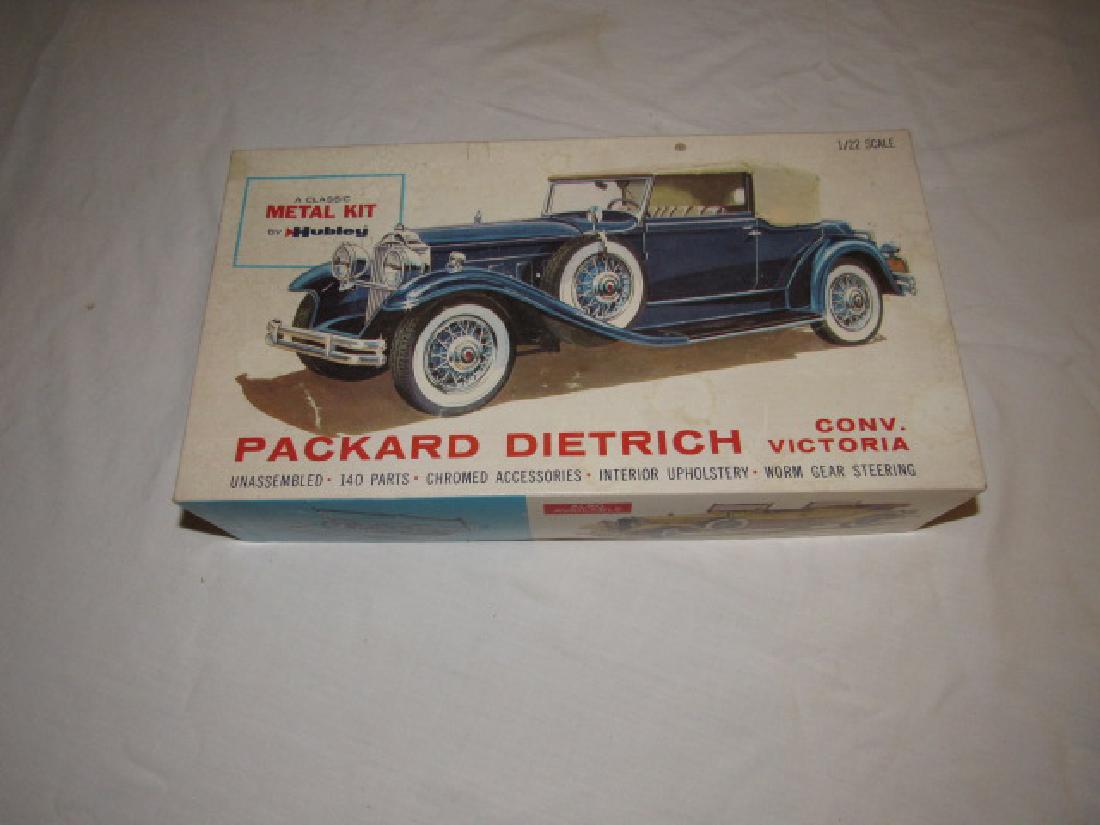 Hubley Packard Dietrich Conv. Victoria Toy Kit: Metal Model Kit 1/22 scale.
