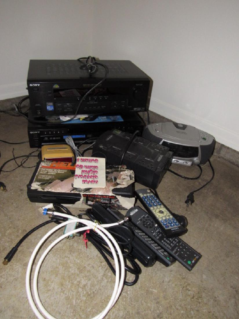 Sony Control Center Receiver DVD CD Player Lot (1 of 3)