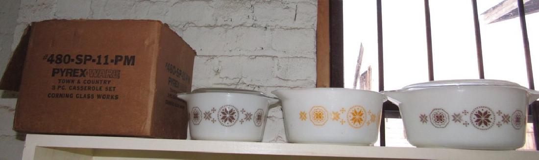 Pyrex Town & Country #480 Casserole Set (1 of 5)