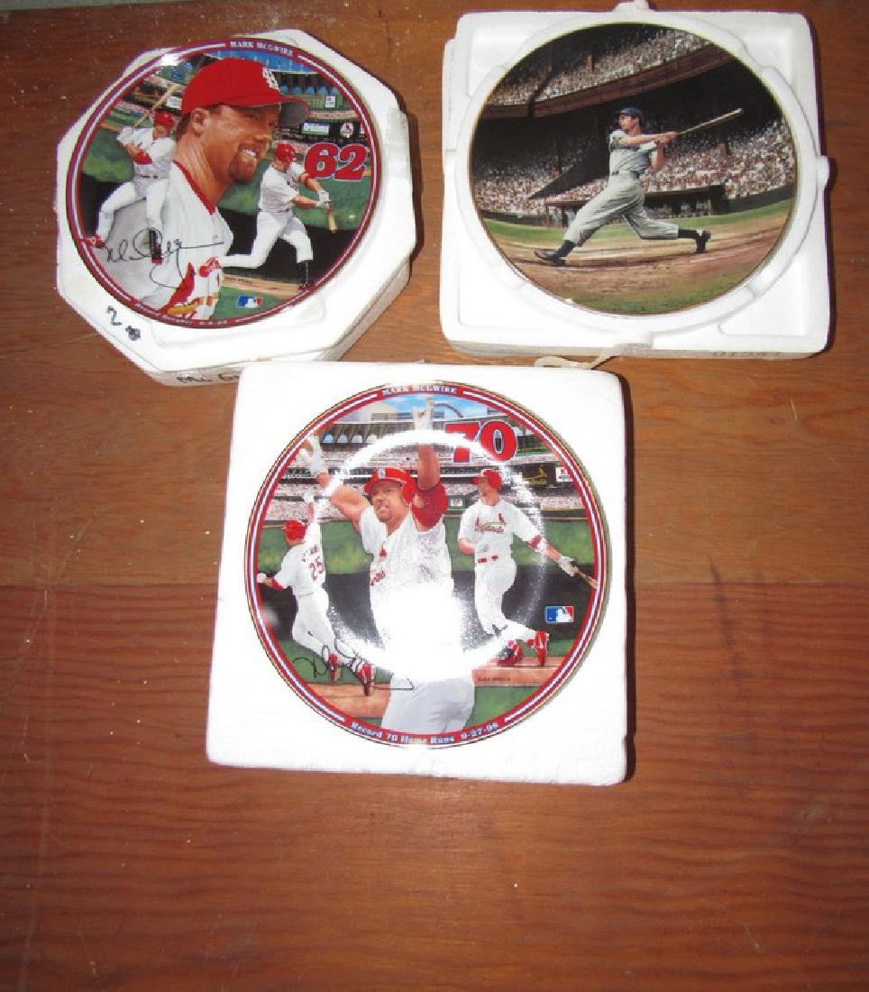 Bradford Exchange Baseball Plates McGwire