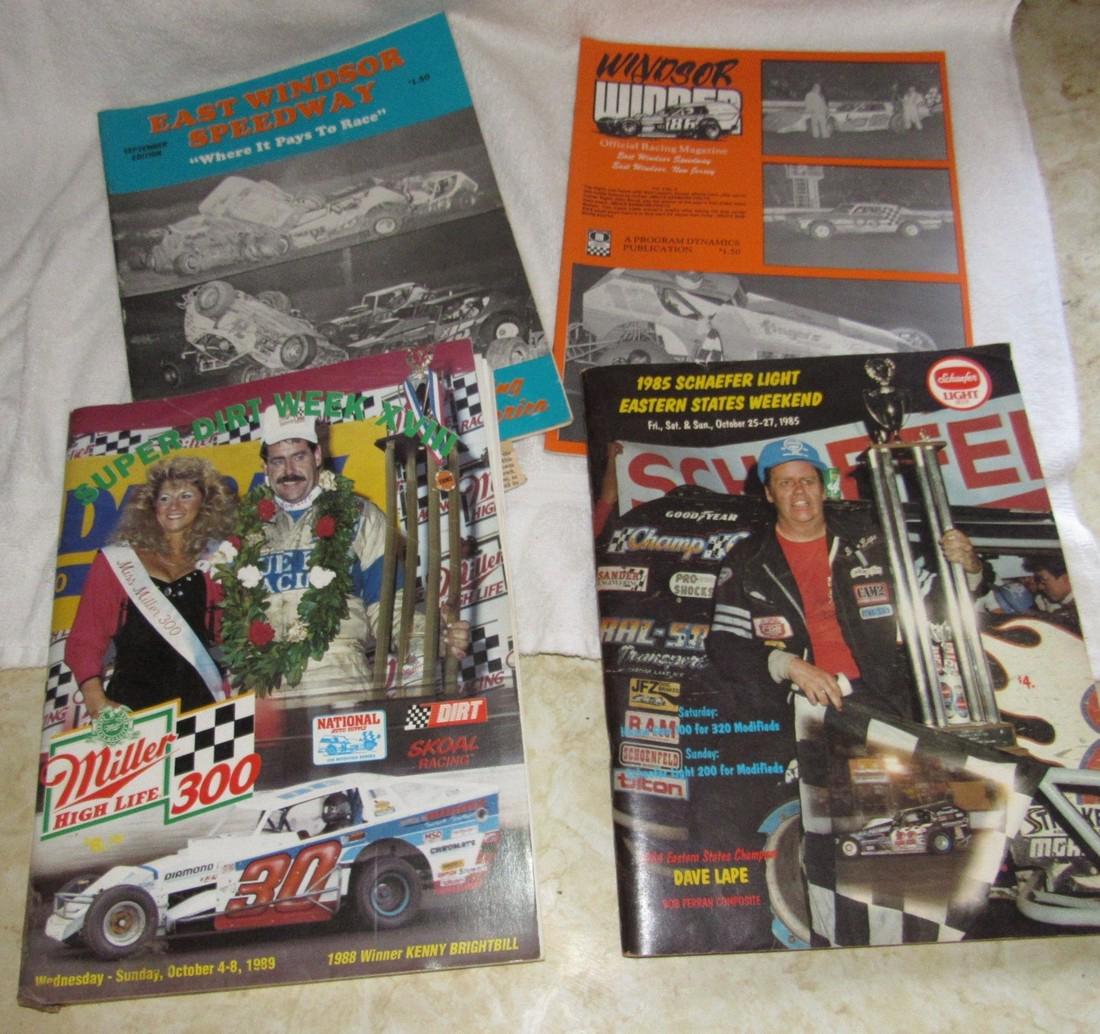 Dirt Track Racing Programs Magazines Nascar (1 of 6)