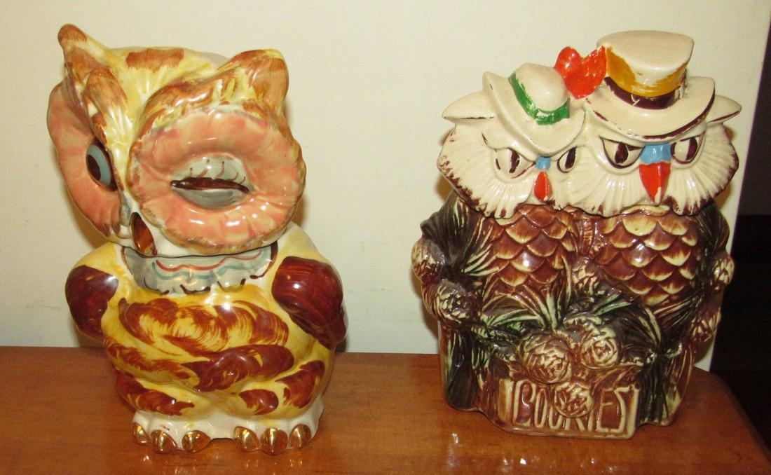 Owl Cookie Jars McCoy (1 of 2)