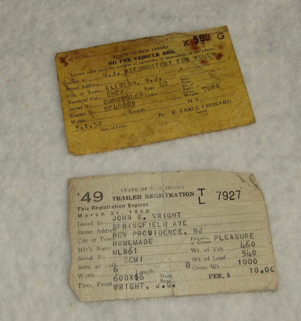 1952 NJ Reformatory For Women Registration (1 of 4)