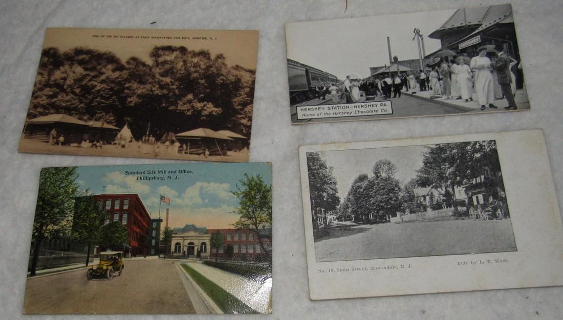 Phillipsburg Annandale Andover NJ Post Cards: Also included is Hershey Pa
