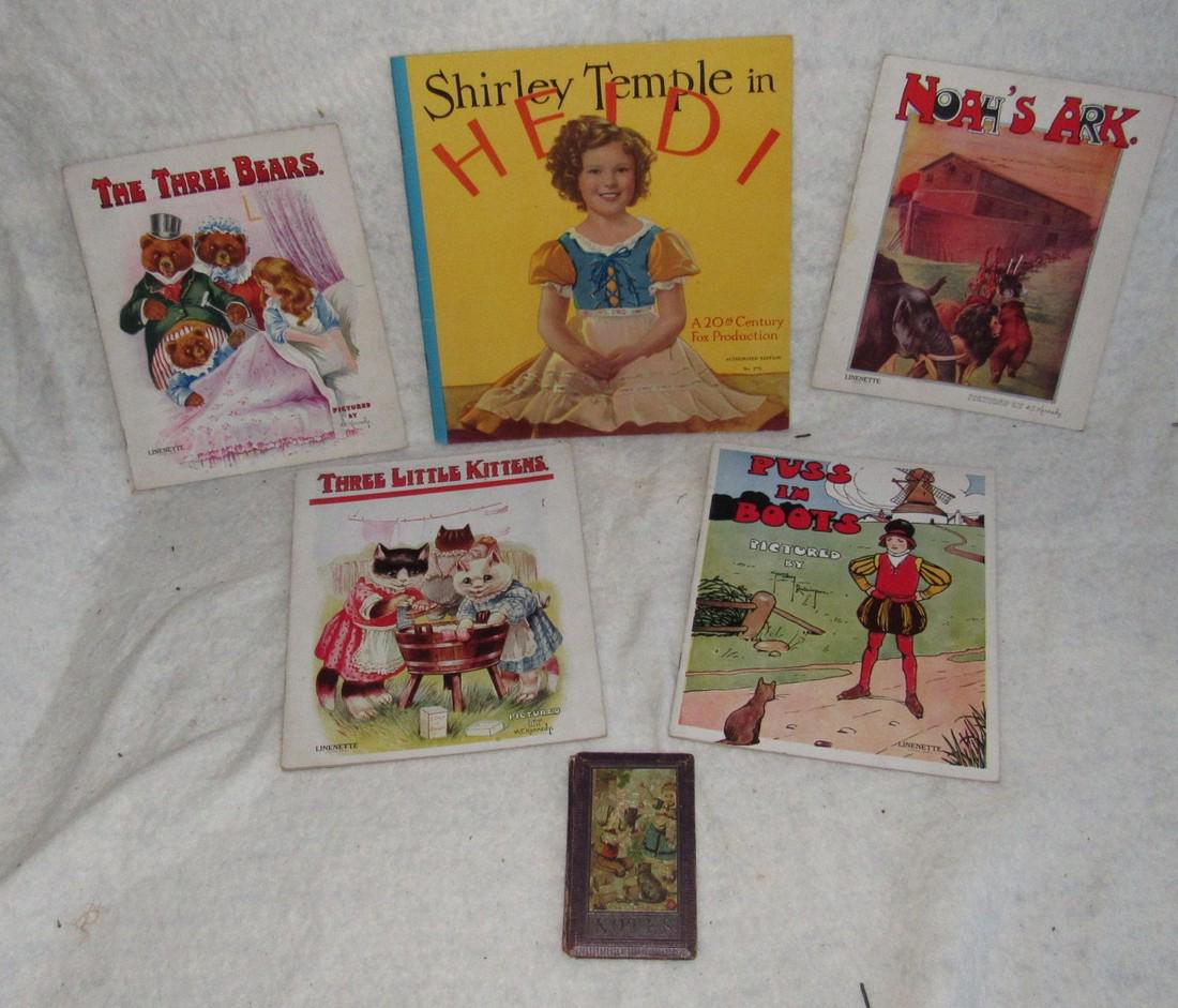 Shirley Temple & Linette Book Lot (1 of 4)