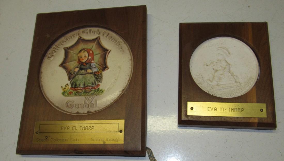 Goebel Collector Club Plaques (1 of 5)
