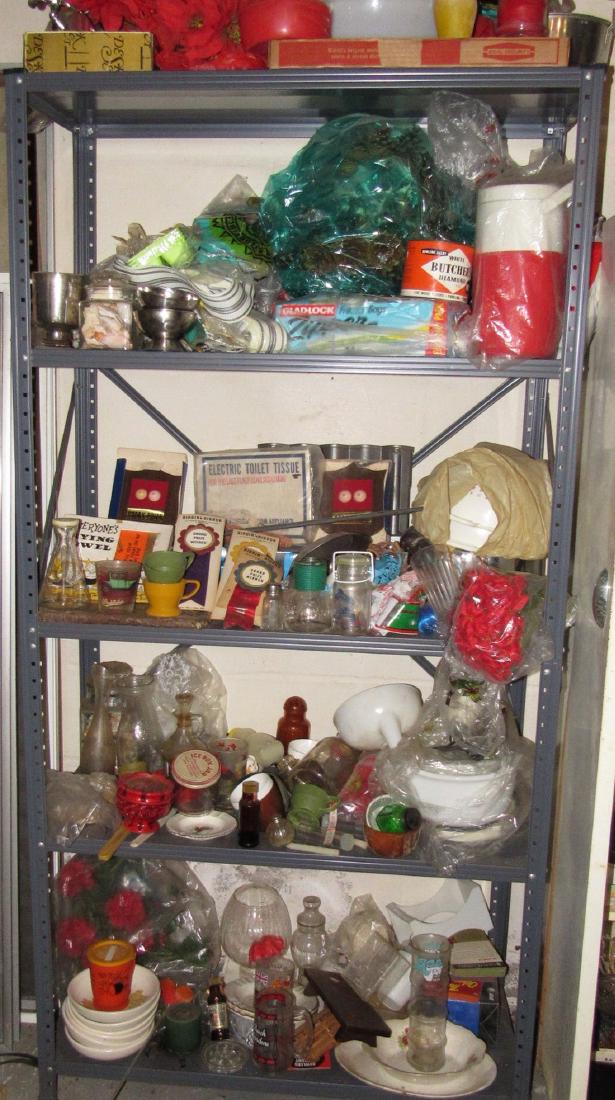 Metal Shelf & Contents (1 of 6)
