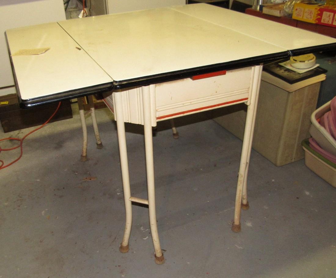 Porcelain Top Table (1 of 3)