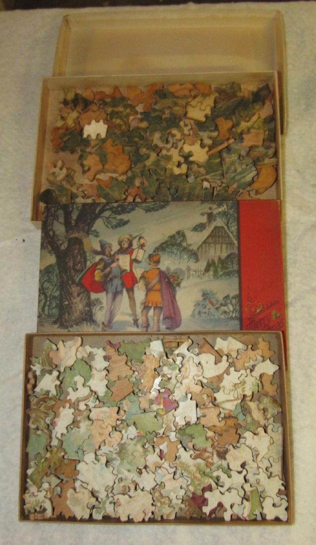 2 Puzzles 1 Christmas: Have no idea if all pieces are there