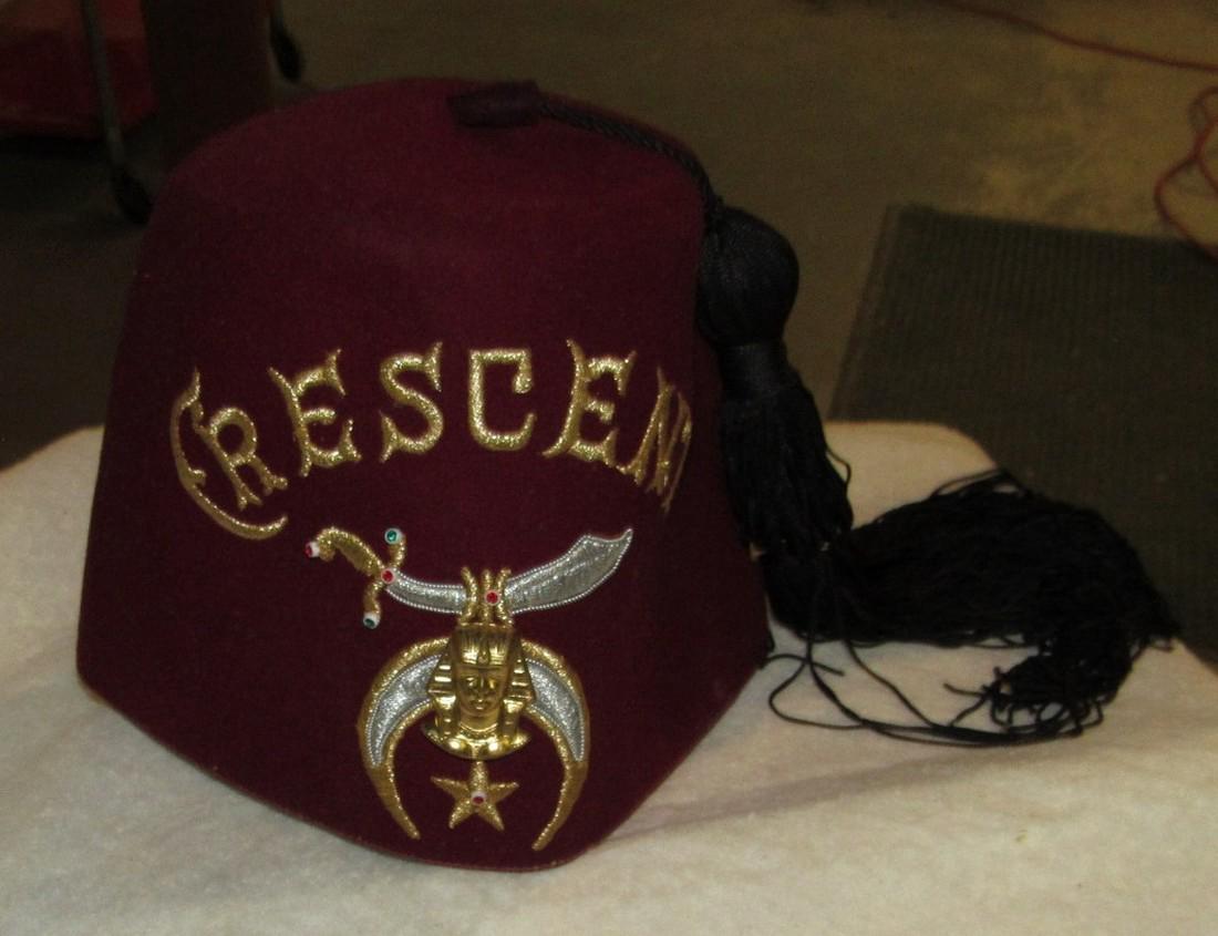 Crescent Masonic Lodge Hat: Lodge Hat