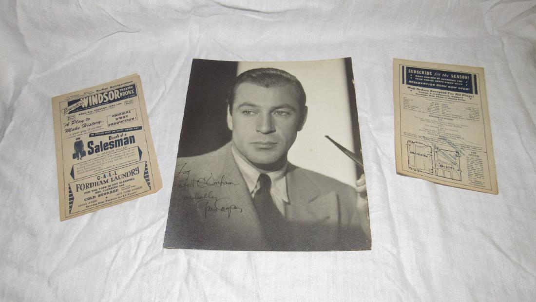 Gary Cooper Photo Mae West Playbill Autograph (1 of 4)