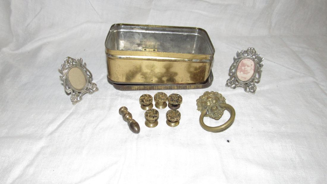 Pewter Picture Frames Brass Furniture Hardware (1 of 3)