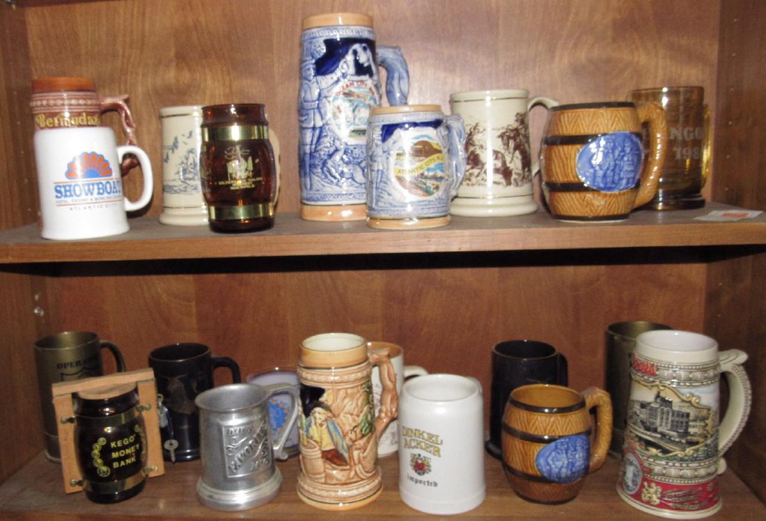 Lot of Mugs Steins Coors Souvenir (1 of 4)