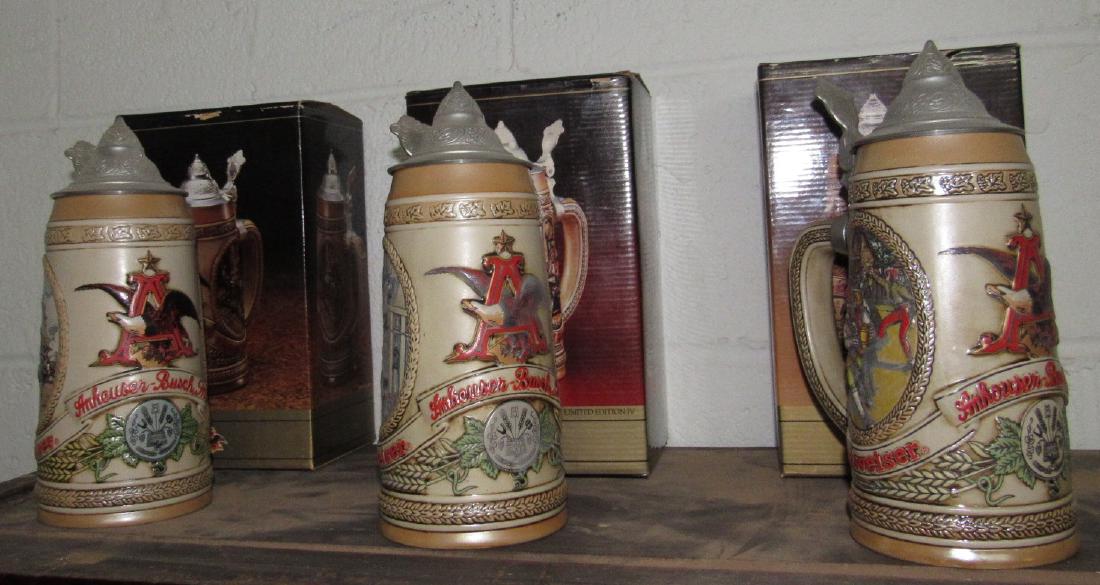 Budweiser Treasures and Statue Of Liberty Steins (1 of 2)