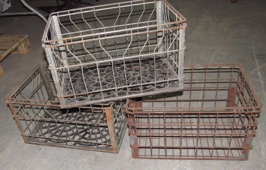 3 1982 Vintage Krauszers Dairy Milk Bottle Crates (1 of 2)