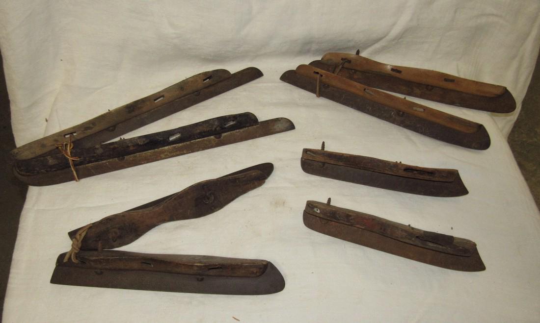 4 Pair of Antique Ice Skates (1 of 5)