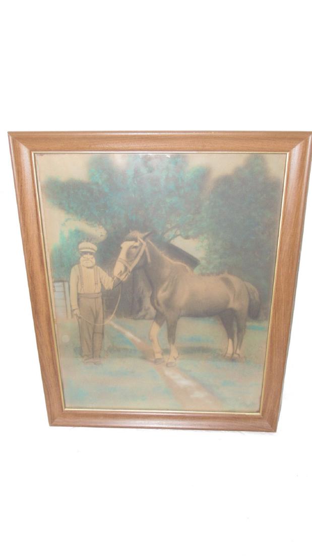 Charcoal Horse Drawing (1 of 2)