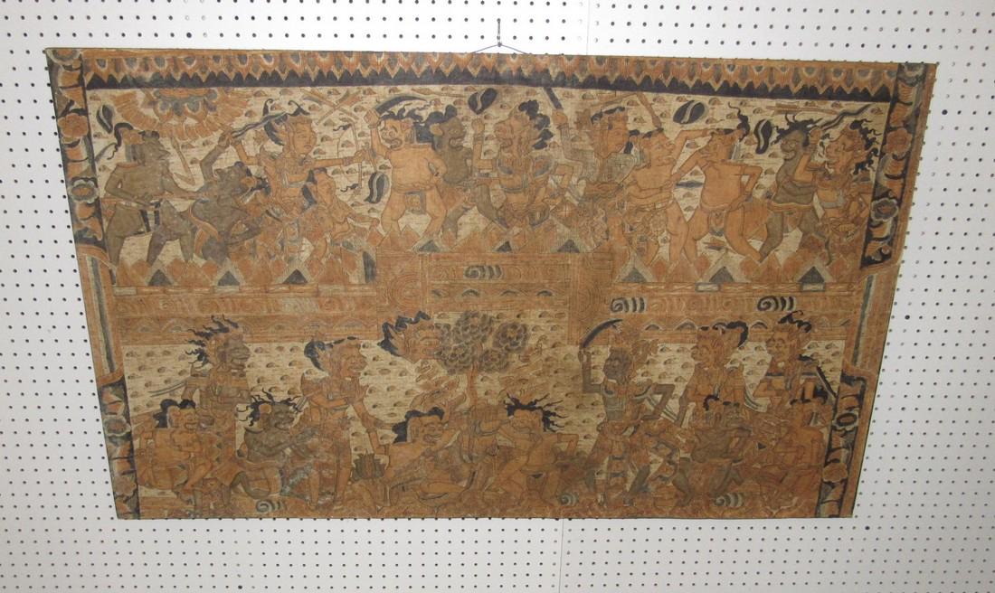 Aztec & Mayan War Gods Painting On Canvas (1 of 6)