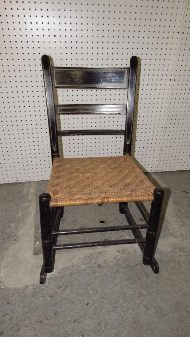 Antique Paint Decorated Rocker (1 of 6)
