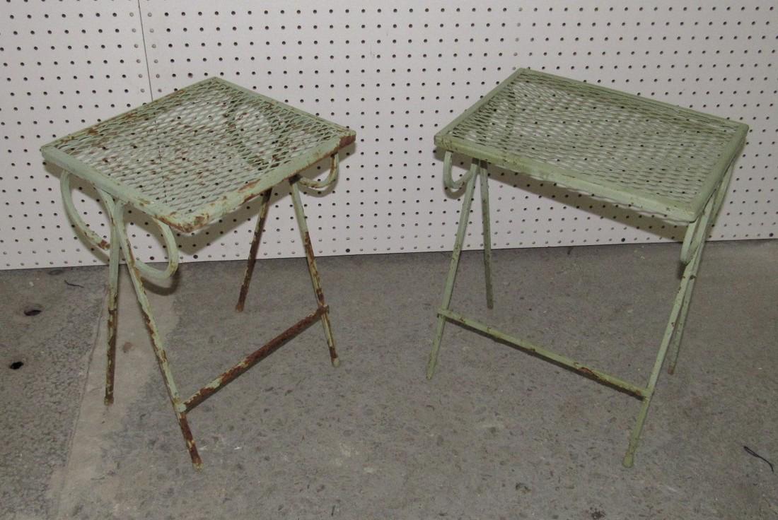 Salterini Metal Patio Nesting Tables (1 of 3)