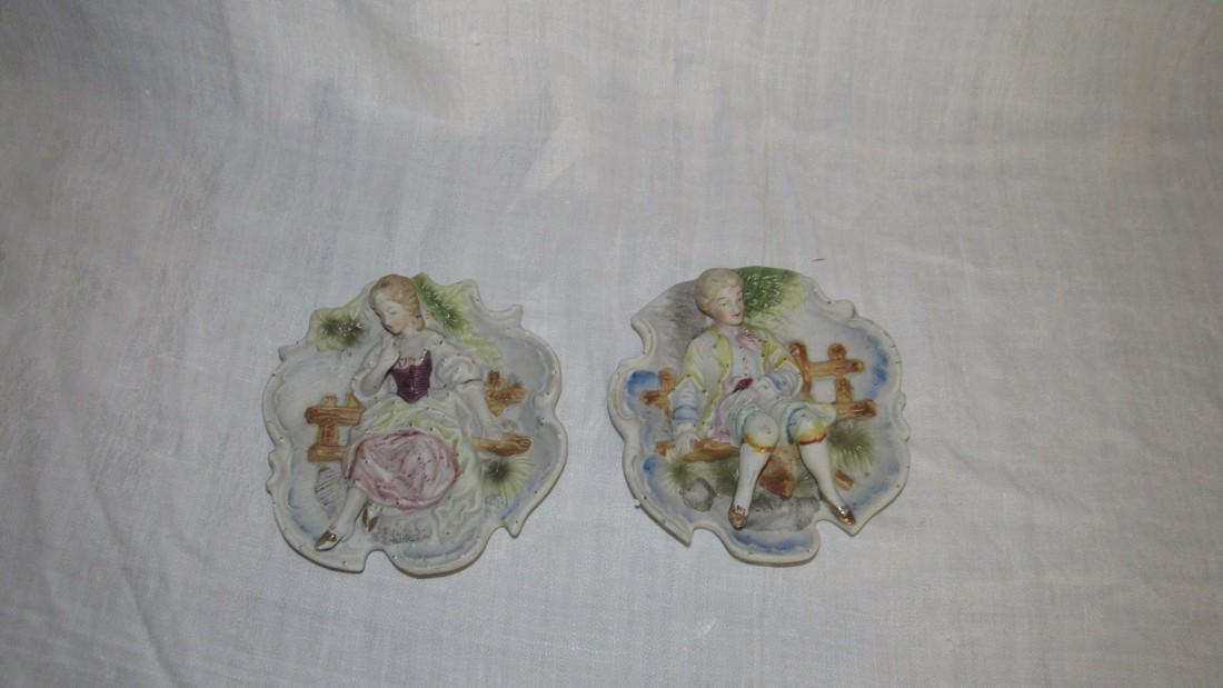 2 Victorian Wall Hangings Made in Japan (1 of 2)
