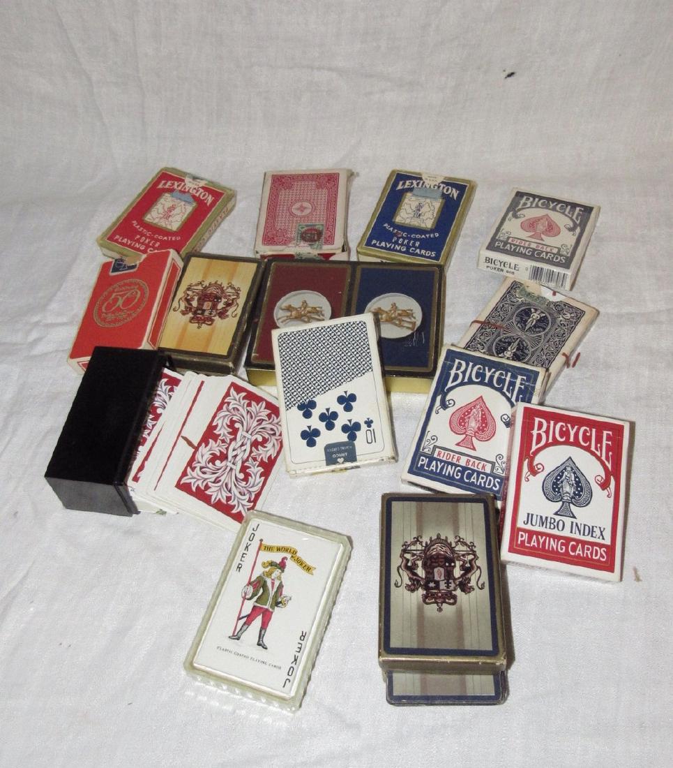 Lot of Playing Cards: Playing Cards