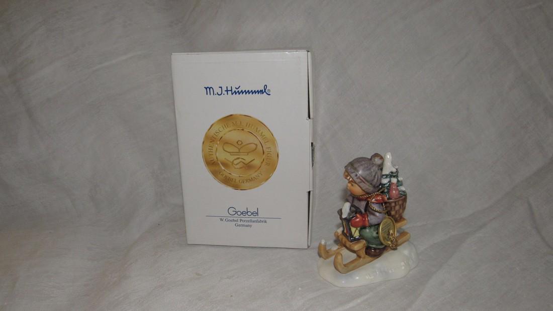Hummel Goebel #1213 Ride into Christmas: Approx. 4 3/4" tall