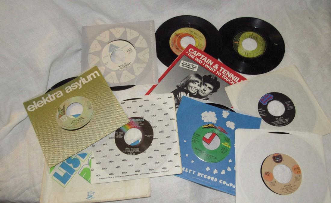 Lot of 45 Records Beatles Paul McCartney (1 of 6)