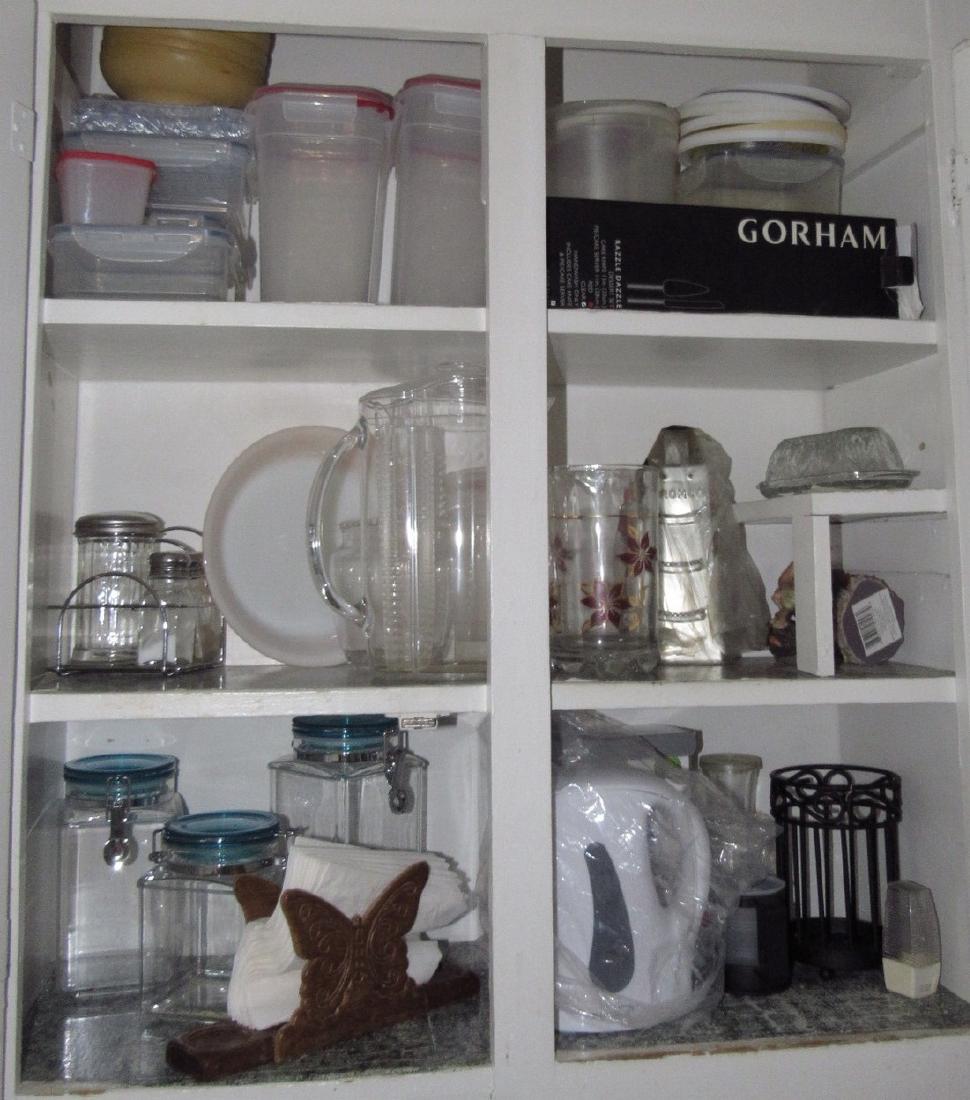 Contents of Kitchen Cabinet Lock & Locks & Misc (1 of 3)