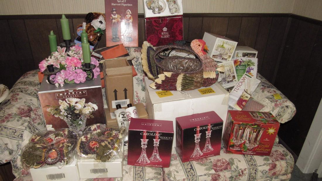 Royal Albert Fifth Avenue Caroline Crystal Lot: Getting all pictured.
