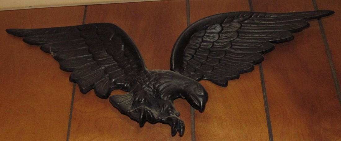 Cast Iron Eagle Wall Plaque (1 of 1)