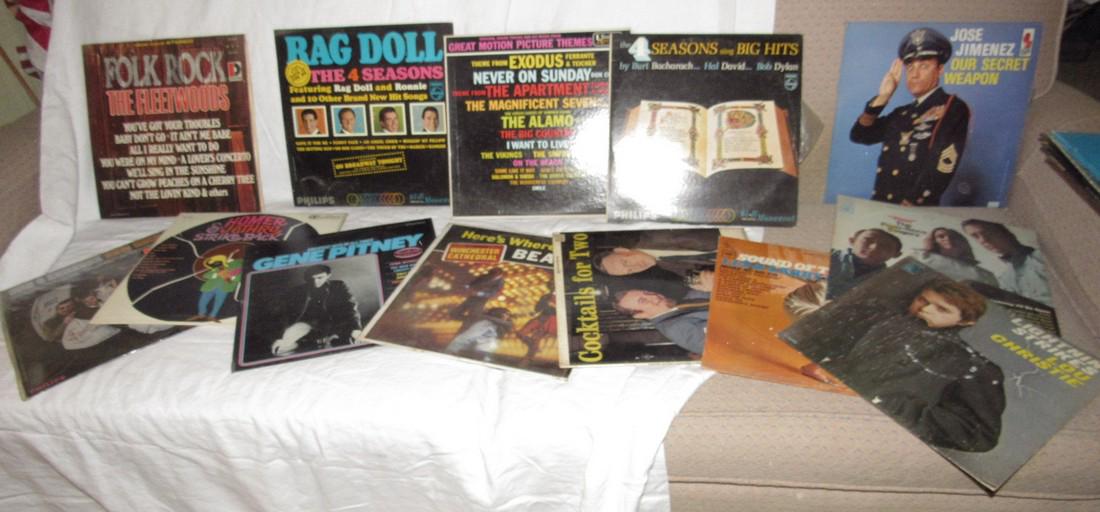 Lot of Records Including Beatles Love Songs (1 of 7)