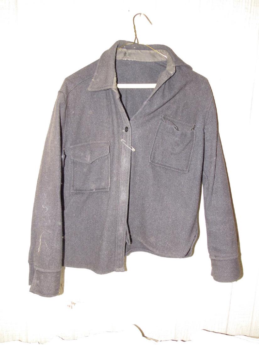 Antique / Vintage Button Down Wool Shirt (1 of 4)