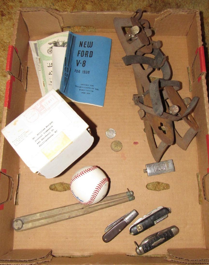 Ice Skates Pocket Knives Fan Ford Book Striker (1 of 6)