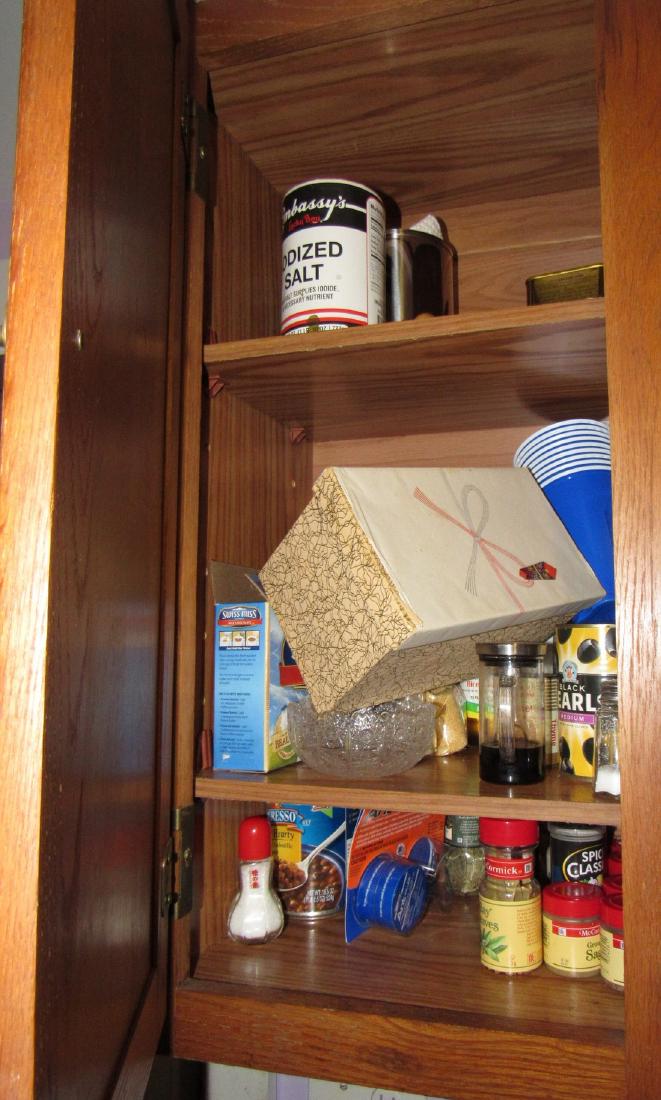 Contents of Kitchen Cabinets & Drawers (1 of 9)