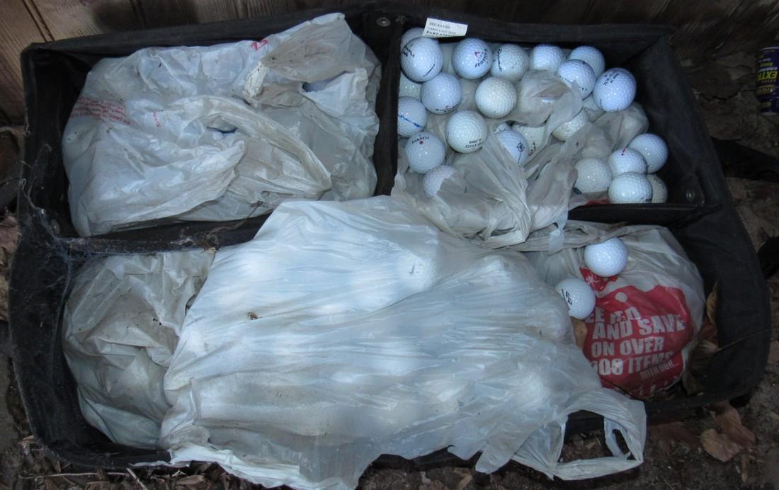 Golf Balls: Large lot of golf balls