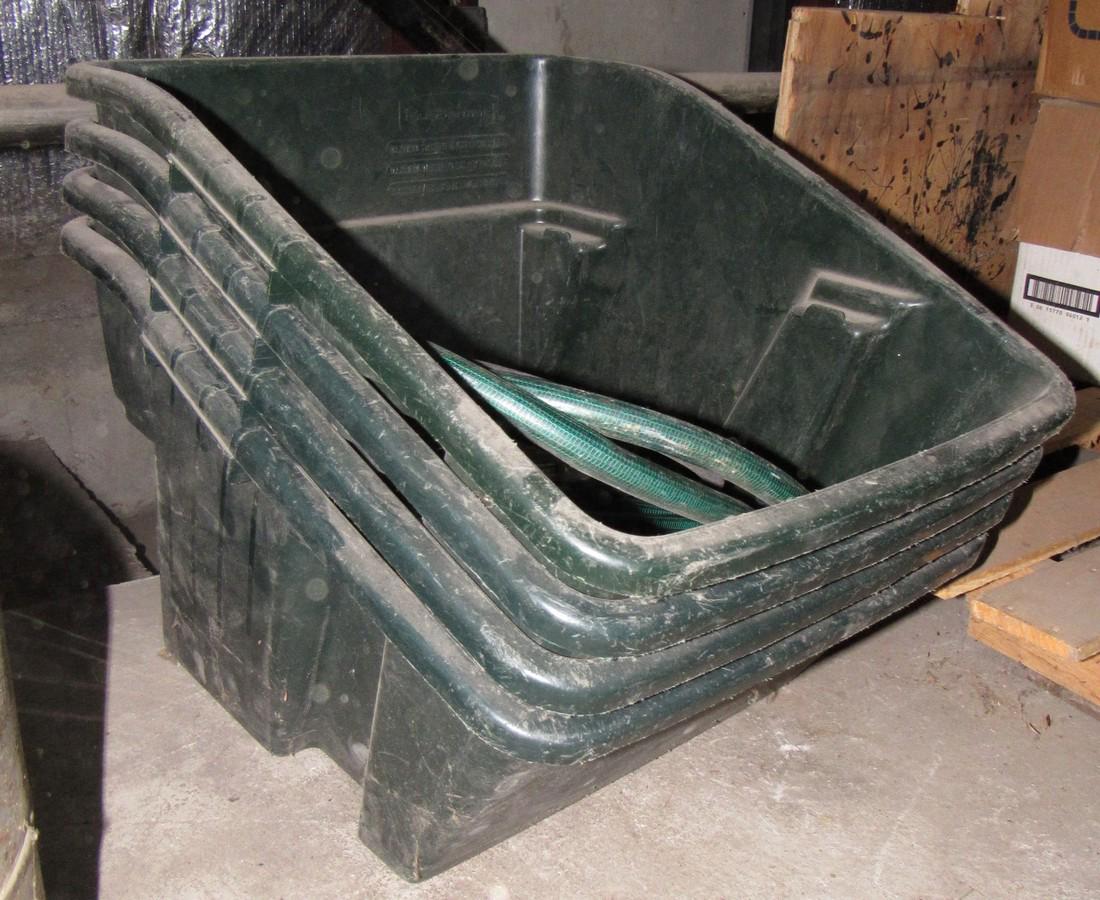 4 Plastic Bins (1 of 2)