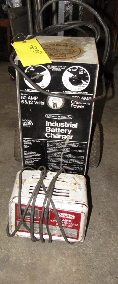 Silver Beauty Industrial Battery Charger Feb 20 2018 M J Stasak Jr Auction And Appraisal Service In Nj