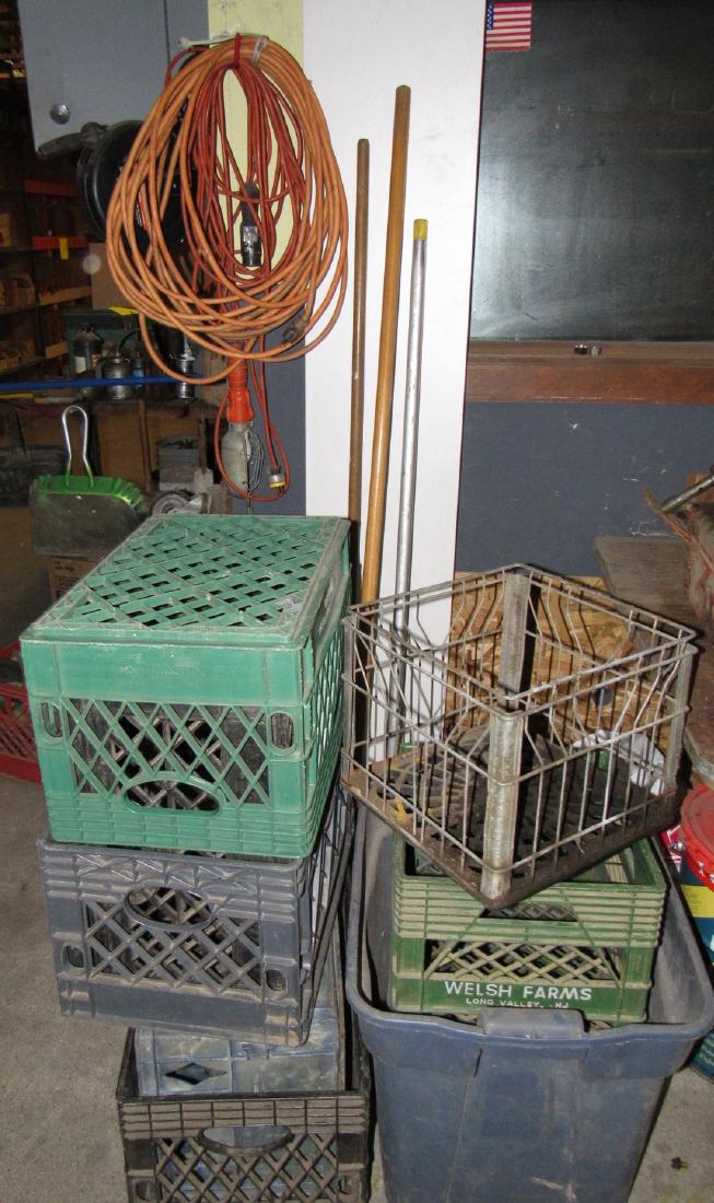 Brooms Milk Crates & Extension Reel (1 of 4)