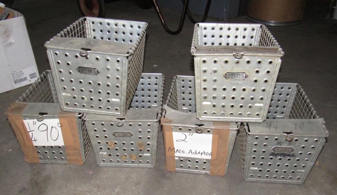 6 Vintage Locker Baskets (1 of 1)