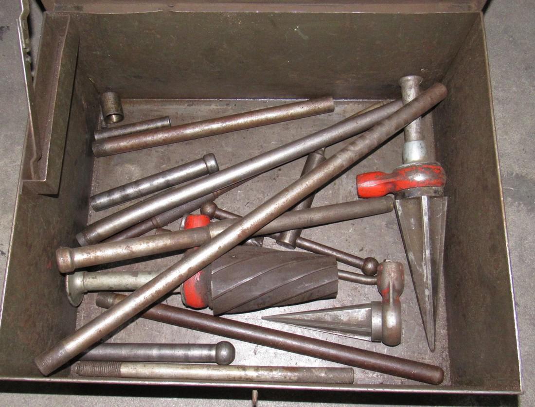 Rigid Reamers & Handles: Also included is another tool box